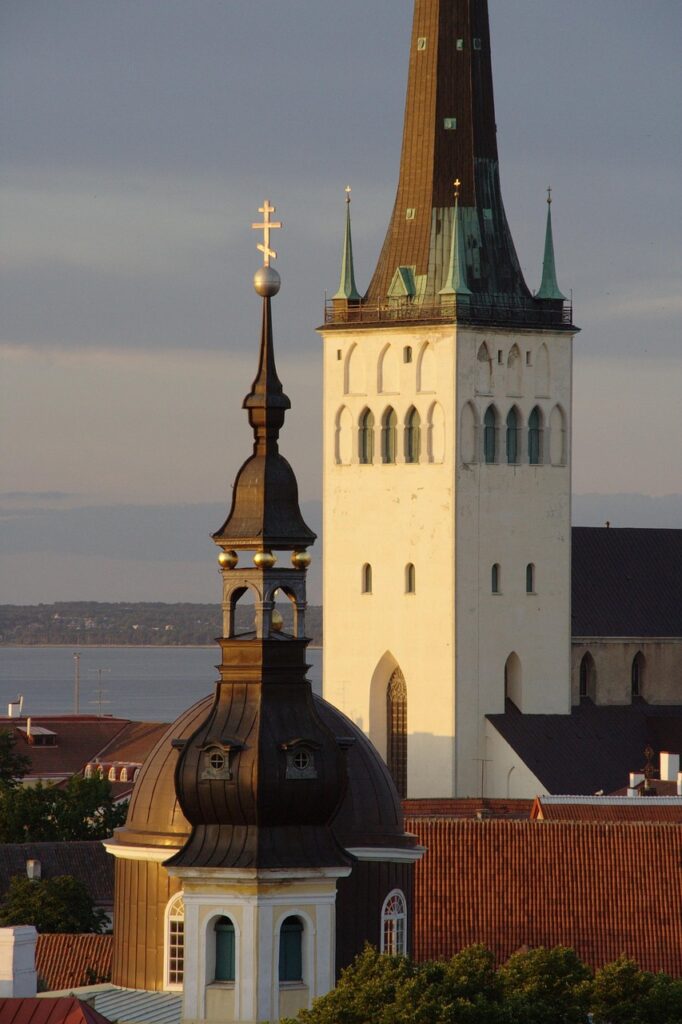 estonia, tallinn, historic center, olaf church, estonia, estonia, tallinn, tallinn, tallinn, tallinn, tallinn